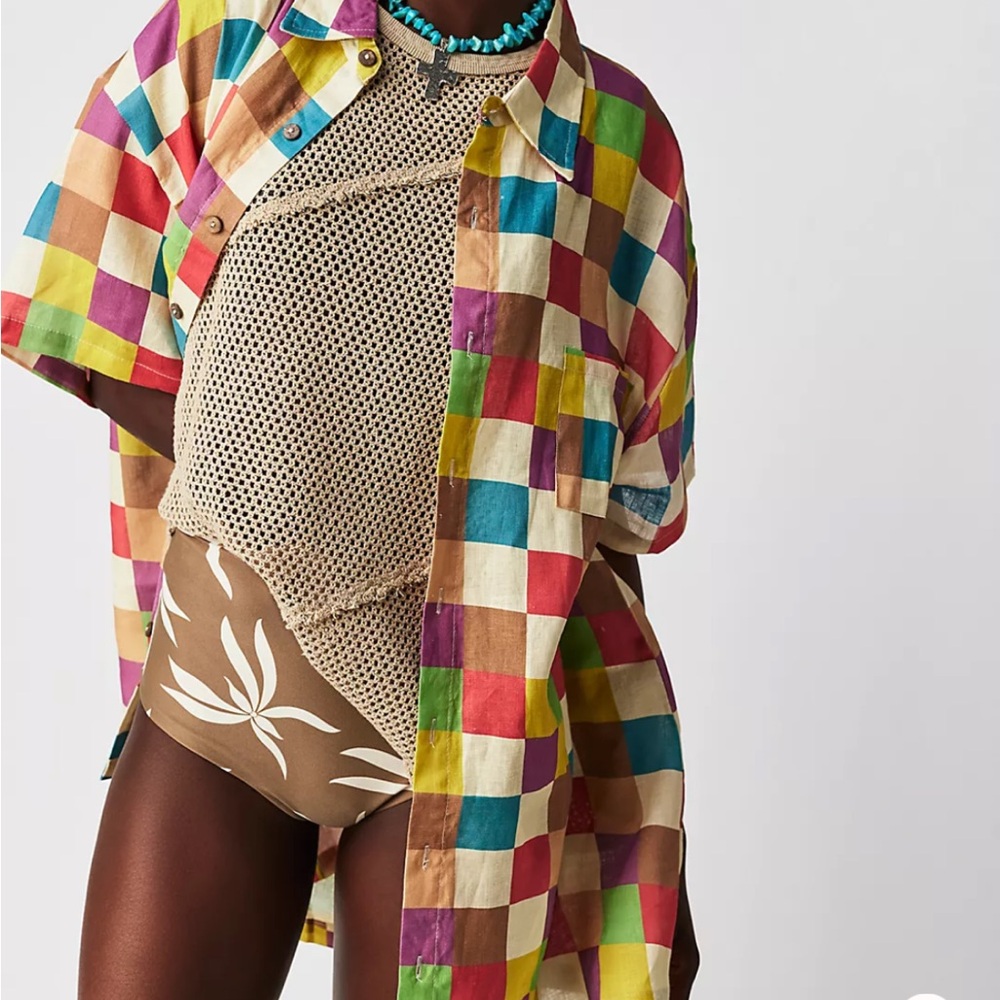 Free People Shirt Dress